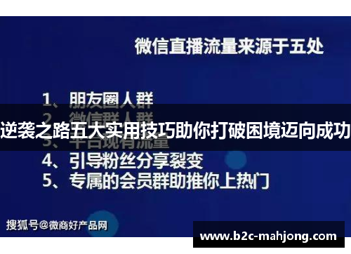 逆袭之路五大实用技巧助你打破困境迈向成功